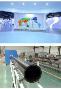 Трубы полиэтиленовые JINYE из ПЭ высокой плотности большого диаметра для водоснабжения PN 10/PN 16, легкие, нетоксичные, с защитой от УФ-излучения, 6~12 м - Product Image 5