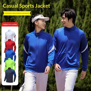 Jaket Olahraga Musim Dingin Unisex Langsung dari Pabrik, Kerah Tegak Lengan Panjang; Jaket Olahraga Kasual Outdoor Lintas Negara untuk Dewasa - Product Image 1