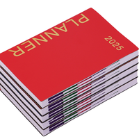 Agenda 2026 en cuir A5 personnalisé haut de gamme pour entreprises, carnet de notes hebdomadaire pour bureau, vente en gros