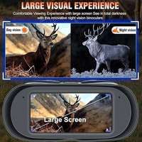 Monocular de Visión Nocturna Digital 2K, Visor Infrarrojo con Alcance de Visión Nocturna de 800M, Zoom Óptico 5X, OEM ODM