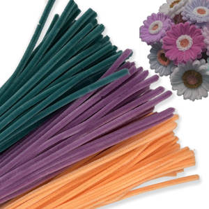 أكثر من 30 لونًا من الشنيل ينبع من Fuzzy عصي Craftpastel بهرج رقيق منظفات الأنابيب الحرفية هدية ألعاب تعليمية - Product Image 4