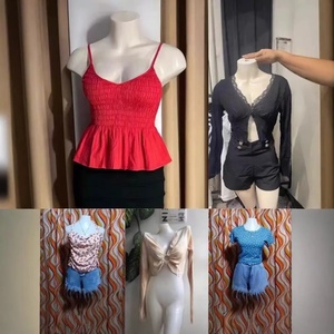Fournisseur en gros de ballots de vêtements d'été d'occasion pour femmes, en polyester/coton, envoi aléatoire, styles variés - Product Image 5