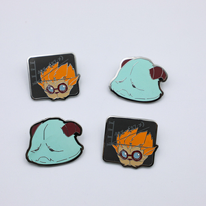 Customized Metal High Quality Hard Enamel <b>Japanese</b> American Cartoon Character Enamel Pins - Product Image 4