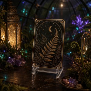 Carte de collection en métal personnalisée, Série Botanique Enchantée, Art floral vintage, Cadeau souvenir, Vente en gros, OEM ODM - Product Image 3