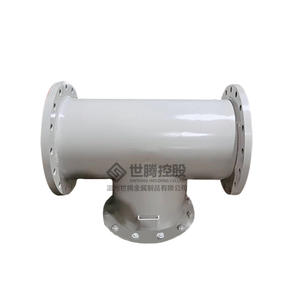 Válvula de Brida de Acero al Carbono Tipo T, Separador de Alta Presión, Flujo Recto para Tuberías, Flujo Directo y Inverso para Tratamiento de Aguas Residuales - Product Image 2