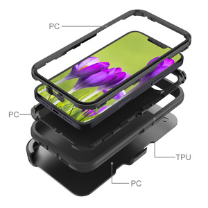Fundas de teléfono móvil de alta resistencia para t-mobile REVVL 6, 5G, REVVL 4, TPU, PC, <span class=keywords><strong>3</strong></span> en 1 - Product Image 6