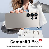 Camon 50 Pro 12 Go + 256 Go Écran HD 7,3 pouces 120 Hz Appareil photo 108 MP Smartphone 5G Android 15.0 Prise en charge des langues française et espagnole