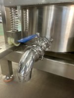 Hydraulische pers voor fruit en groenten, 600 kg/uur, hydraulische dehydratatie-apparatuur voor groenten en cassave, machine voor garri-verwerking