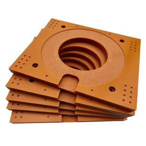 5mm industriële kwaliteit elektrische isolatie fenolisch papierpaneel hoge dielektrische sterkte bakeliet laminaat plaat bewerking - Product Image 1