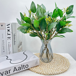 Venta caliente hojas verdes semillas de <span class=keywords><strong>eucalipto</strong></span> de seda para la decoración de la boda - Product Image 4