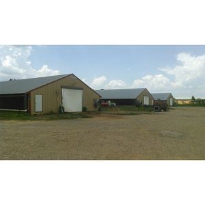 Piccolo Stalla Prefabbricata per Bestiame / Capannone per Mucche con Telaio in Acciaio Zincato e Materiali Metallici - Product Image 4