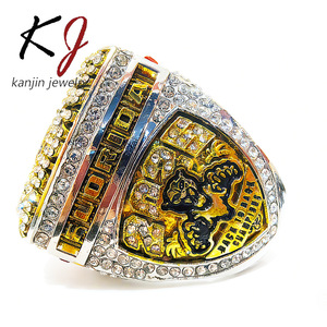 Anello del Campionato di Hockey <span class=keywords><strong>Flori</strong></span> 2025 di Alta Qualità, Placcato in Oro 18K con Pietra Naturale, Vendita all'Ingrosso del Produttore - Product Image 6