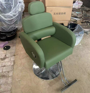Sillas de Peluquería, Sillas de Peluquería Elevables y Giratorias de Acero Inoxidable para Corte y Estilismo, Fabricación de Sillas de Barbería - Product Image 6