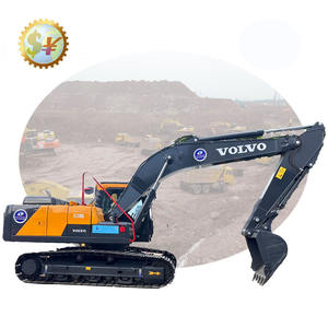 Excavatrice Volvo EC210DL Volvo 210 Excavatrice sur chenilles EC210BLC Corée du Sud fabriquée avec une pelle à usage moyen Volvo Hyundai Doosan Dovelon - Product Image 1