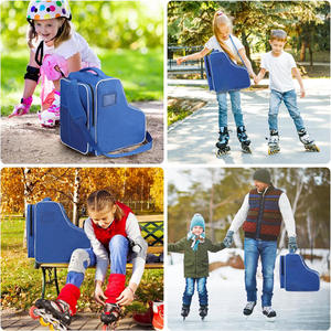 Sac à Patins à Roulettes Grande Capacité avec Sangle d'Épaule Réglable pour Transporter des Patins à Roulettes pour Enfants et Adultes - Product Image 4