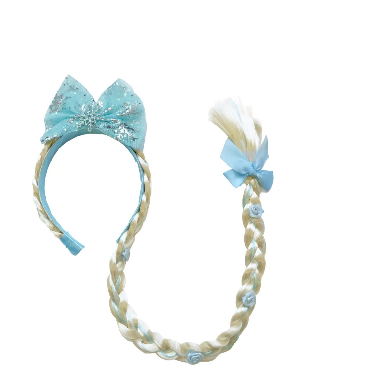 Ice and snow queen style blue