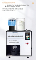 Machine à Nouilles Commerciale Multifonctionnelle de Nouveau Type, Intelligente et à Utilisation Simple, pour la Production de Nouilles Pressées à Base de Farine et de Produits Céréaliers
