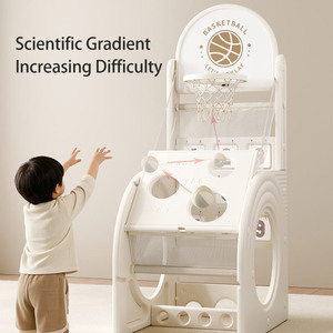 Canestro <span class=keywords><strong>da</strong></span> <span class=keywords><strong>basket</strong></span> per bambini in plastica HDPE sicura, per interni, con bersaglio, gioco sportivo per bambini, diverse modalità di gioco - Product Image 4