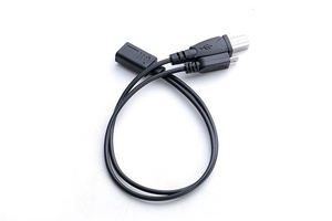<span class=keywords><strong>Cable</strong></span> de Extensión Divisor Tipo-C Hembra a Micro USB Macho + Tipo-B Macho, Material de PVC para Smartphones, Discos Duros Móviles, Datos - Product Image 2