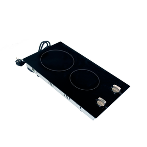 <span class=keywords><strong>Domino</strong></span> 2 brûleurs Zone infrarouge électrique Touchpad Control Vitro Table de <span class=keywords><strong>cuisson</strong></span> en céramique - Product Image 6