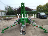 Vente d'usine, nacelle élévatrice à flèche télescopique remorquable Sky Trailer certifiée CE, 10 à 20 m
