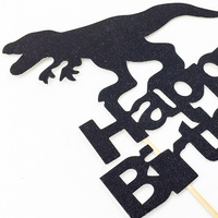 Dinosaurier Park Kuchen Dekorationen Plug-in Ornamente Kreativer Geburtstag Tyranno saurus Rex Wald Backen Thema