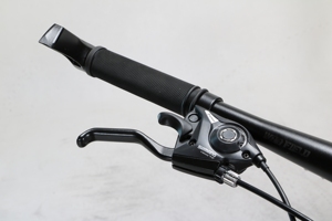 Vélo de <span class=keywords><strong>montagne</strong></span> 26 pouces, cadre en alliage d'aluminium avec porte-bagages, bleu, blanc, noir - Product Image 4