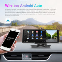 Système stéréo de voiture portable universel 10,26'' - Radio de voiture Android avec écran tactile