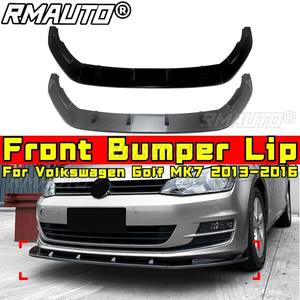 <b>For</b> Volkswagen Golf MK7 2013-2016 Exterior Accessories <b>Car</b> Front Bumper Lip Splitter <b>Diffuser</b> Spoiler Bumper Apron Body Kit - Product Image 2
