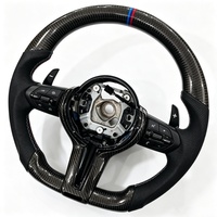 Volant personnalisé en fibre de carbone M pour BMW X5 F06 F30 F93 M3 F80 E92 F32 F90 M8 M5 E90