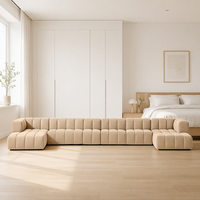 Teakholz Outdoor Ess- und Lounge-Sofa-Set, Feuerstellen-Kaffeetisch, Allwetter-Stoff, CE-Zertifizierte Gartenmöbel