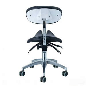 Chaise multifonctionnelle noire de luxe pour salon de beauté, salon de coiffure, tabouret réglable en hauteur, chaise multifonctionnelle - Product Image 4