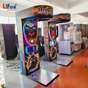 Lifun <span class=keywords><strong>Boxer</strong></span> <span class=keywords><strong>II</strong></span> Macchina da Gioco a Moneta per Pugilato, Tester di Forza e Velocità con Erogazione Premi a Ticket per Centri Commerciali e FEC - Product Image 3