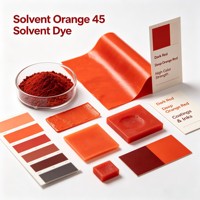 Colorant complexe Solvant Orange 45 à haute polarité et solubilité dans les solvants pour teintures de bois, encres d'impression et coloration de feuilles d'aluminium