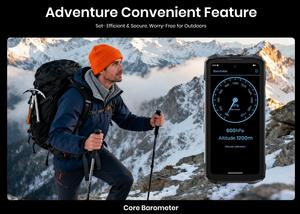 Smartphone robuste Fossibot F113 avec vision nocturne, caméra IR 64MP, 12 Go + 256 Go, conçu pour les opérations de <span class=keywords><strong>recherche</strong></span> et de sauvetage et l'utilisation sur les sites d'aventure en plein air - Product Image 3