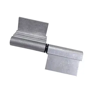 Custom Door Hinge Hardware Accessories Paint Spraying Gray Aluminium Door Hinge