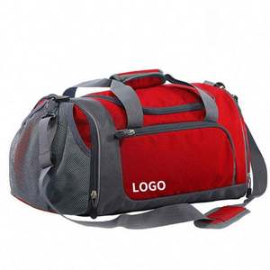 Bolsa de Viaje de Fin de Semana de Diseño Moderno para Hombre, Bolsa Deportiva Personalizable con Compartimento para Zapatos, Bolsa de Gimnasio al por Mayor - Product Image 1