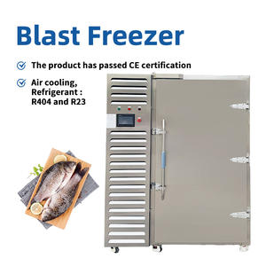 Congélateur industriel à 30 plateaux, machine de surgélation rapide à refroidissement par air, armoire de refroidissement rapide à eau froide pour fruits de mer et viandes - Product Image 1