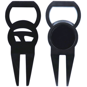 Outil multifonction en gros : marqueur de balle, ouvre-bouteille, fourchettes de golf, outil de réparation de divots de golf - Product Image 6