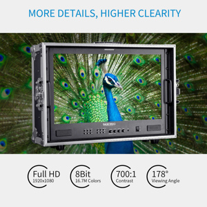 SEETEC-Monitor <span class=keywords><strong>de</strong></span> director Full HD 1920x1080, entrada 3G-SDI/HDMI, <span class=keywords><strong>precio</strong></span> <span class=keywords><strong>de</strong></span> fábrica y firmware personalizado - Product Image 2