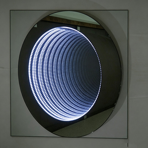 Letrero de Espejo Infinito RGB Personalizado con Letras LED 3D, Letrero de Espejo Abisal para Exhibición en Ventanas de Tiendas Minoristas - Product Image 2