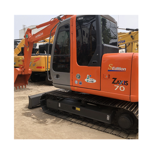 Mini Excavadora hidráulica sobre orugas Hitachi ZX70 usada a precio competitivo, entrega rápida, bomba de bajo precio, maquinaria ZX55 ZX50 ZX60 ZX80 - Product Image 1