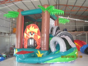 บ้านลมเป่าลมแบบคอมโบสำหรับเช่าจัดงานปาร์ตี้เด็กเชิงพาณิชย์ - Product Image 6