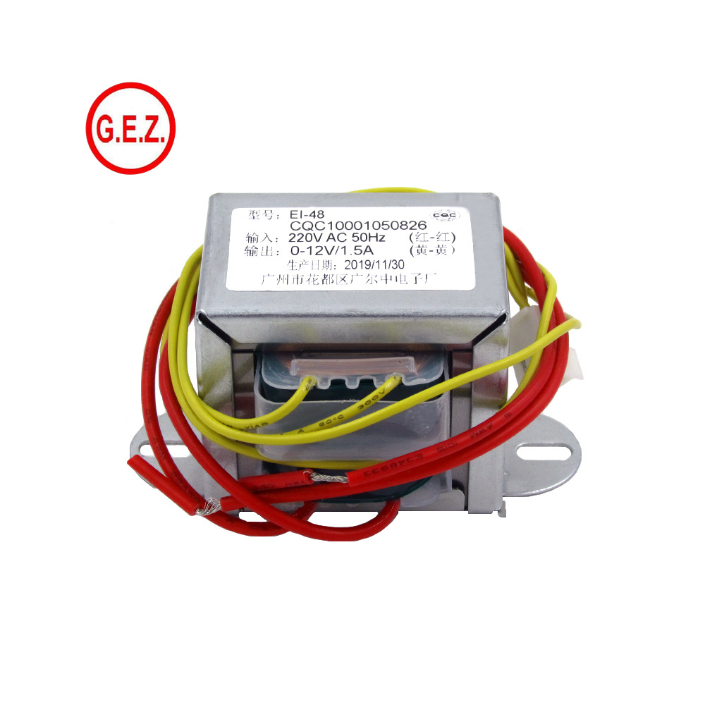 <strong>100V</strong> 110V 120V 180V 200V 220V 1A 2A <strong>Step</strong> <strong>Down</strong> Power <strong>Transformer</strong> EI57 for Access Control Power Supply