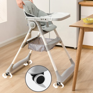 Silla Alta Moderna 3 en 1 Ajustable Summerkids con Estructura de Plástico para Bebés de 6 Meses a 3 Años - Product Image 5