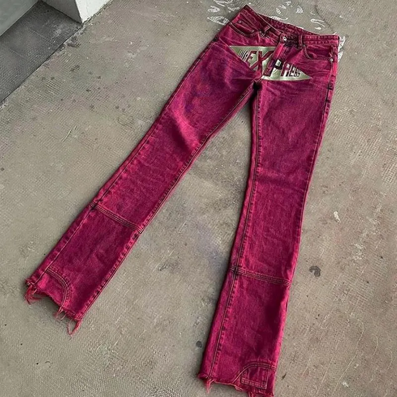 mens pink jeans