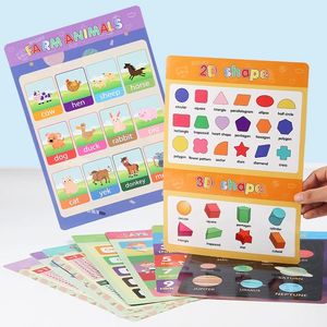 Nouvelle série d'affiches murales éducatives de style dessin animé pour l'apprentissage de l'anglais - Product Image 5