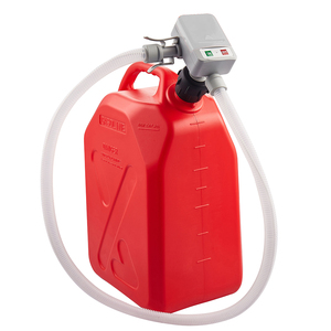 Pompe de transfert de carburant Swift-Flow Auto Nozzle 5 volts 3,2 GPM alimentée par batterie avec USB, multi-usages, fiable, fabriquée en plastique durable - Product Image 1