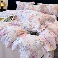 Parure de lit sur mesure en coton égyptien pur, style européen, 300 fils, écologique et rafraîchissante, parmi les plus vendues