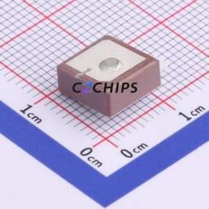 BWGNSCNX9-9W4 Antenna Through hole Component (THT),9x9mm RF Ceramic Antenna 1.57542GHz 10MHz 6dBi - Product Image 1